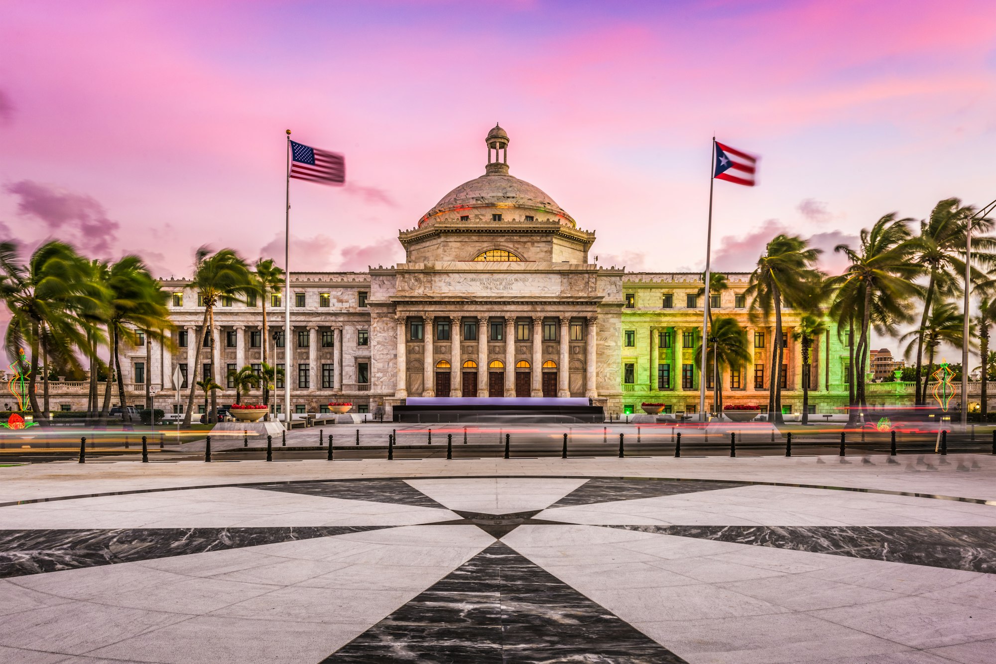 San Juan, Puerto Rico capitol building.